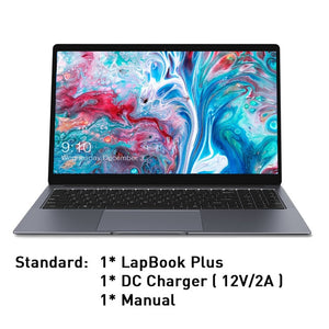 CHUWI LapBook Plus 15.6 Inch 4K Screen Intel X7 Quad Core DDR4