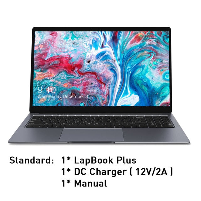 CHUWI LapBook Plus 15.6 inch 4K Screen Windows 10 OS Intel Quad Core